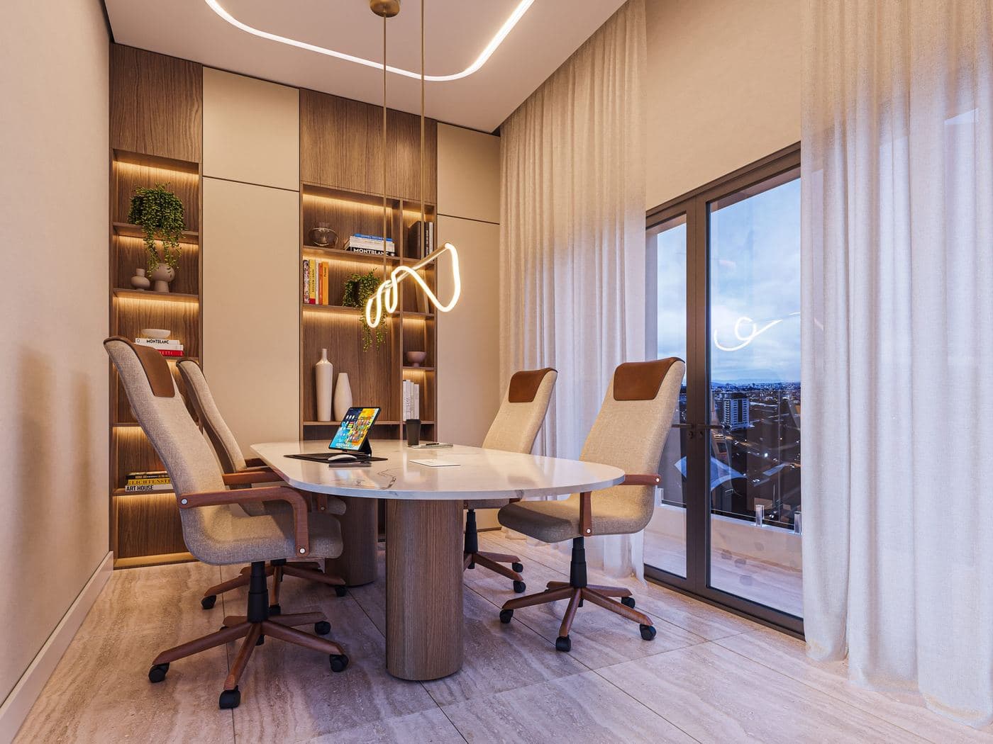 Sala de Reunião (coworking)